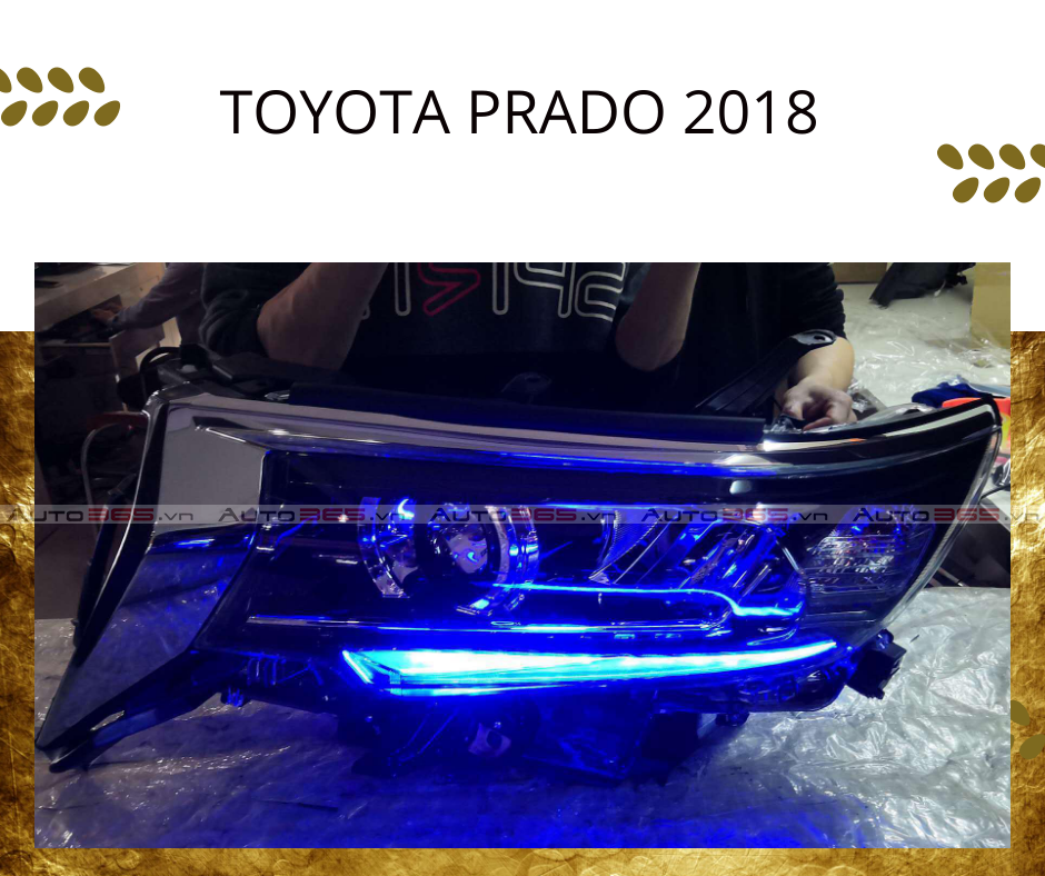Cụm đèn trước cho Toyota Prado 2018